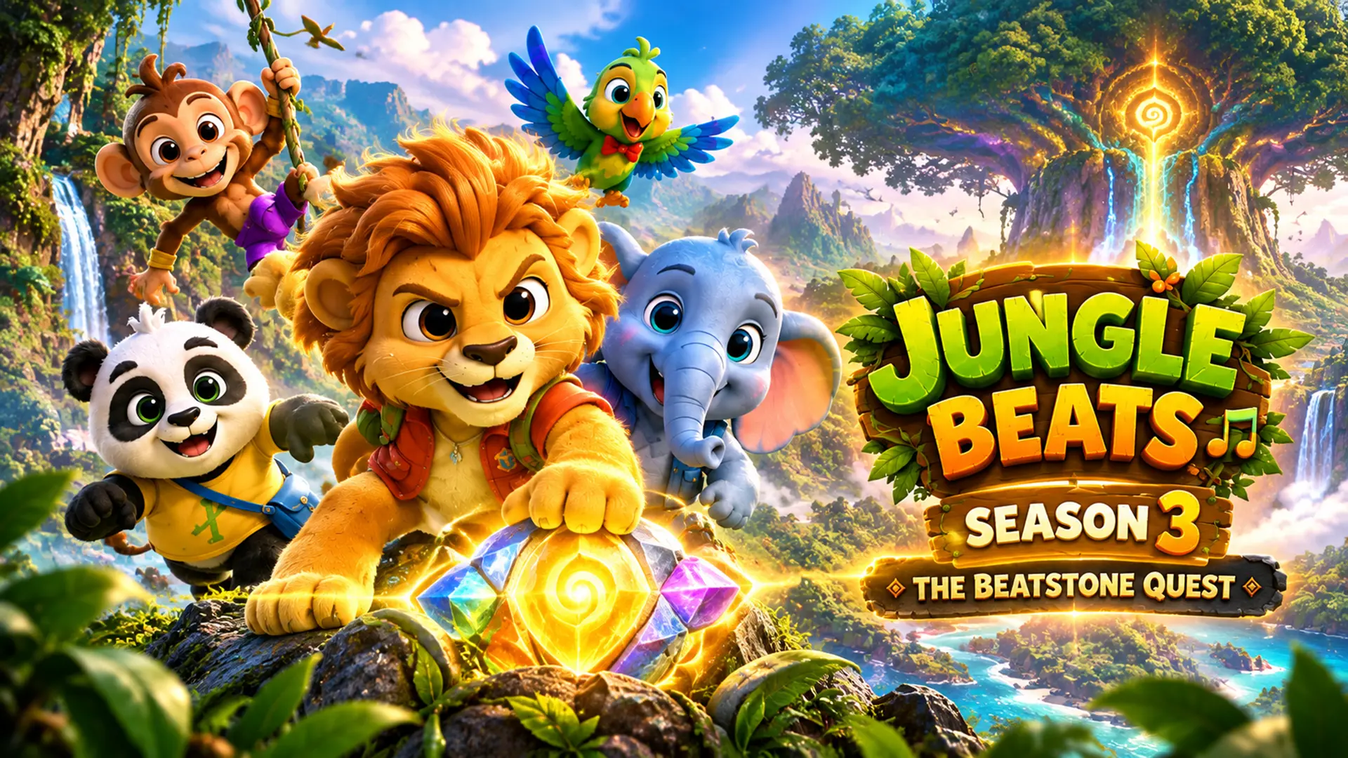 Season 3 — The Beatstone Quest key art