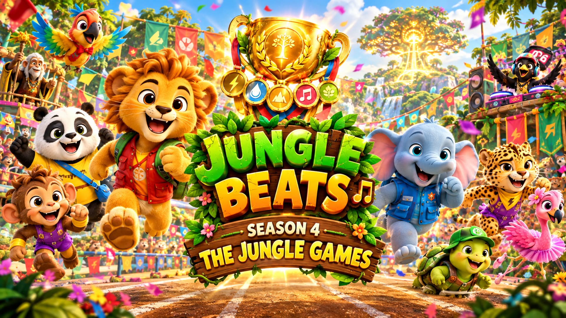 Season 4 — The Jungle Games key art